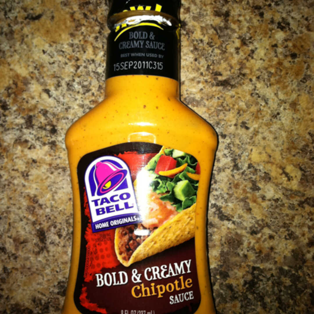 Taco Bell Bold & Creamy Chipotle Sauce