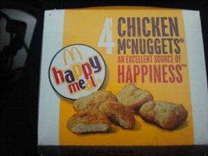 McDonald's 4 Piece Chicken McNuggets