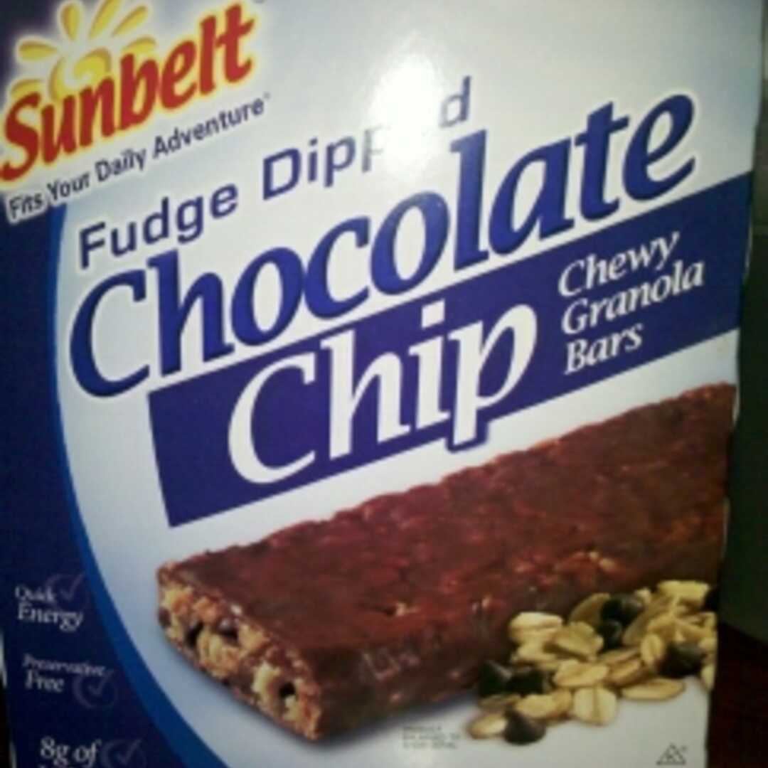Sunbelt Fudge Dipped Chocolate Chip Chewy Granola Bar (30g)