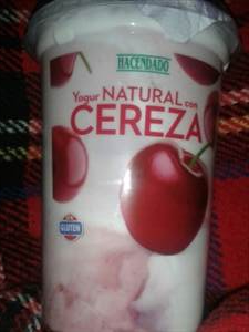 Hacendado Yogur Natural con Cereza