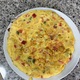 Tortilla de Huevos o Huevos Revueltos con Cebolla, Pimientos, Tomates y Champiñones