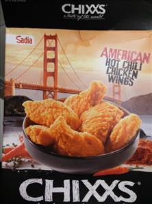 Chixxs American Hot Chili Chicken Wings