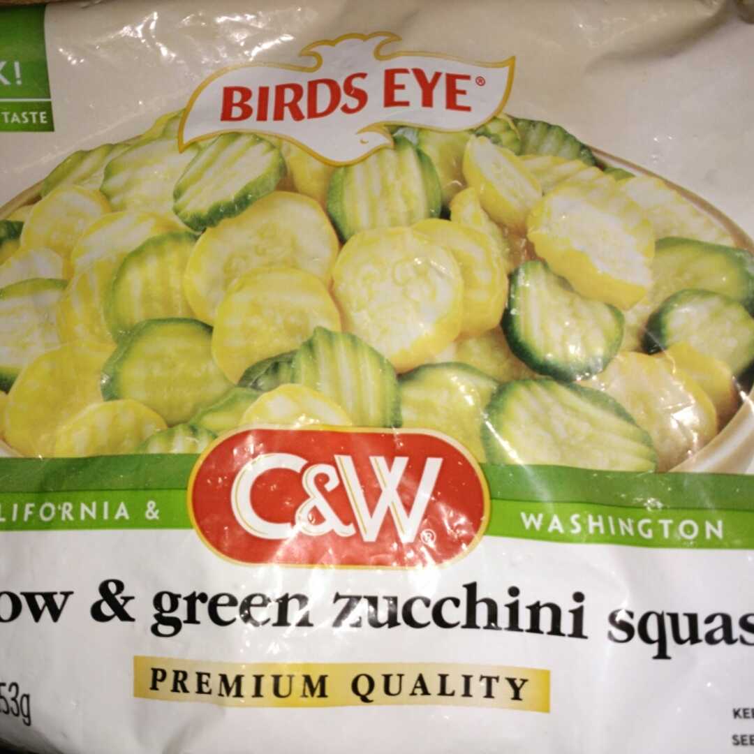 Birds Eye Yellow & Green Zucchini Squash