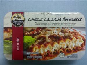 Signature Cafe Cheese Lasagna Bolognese