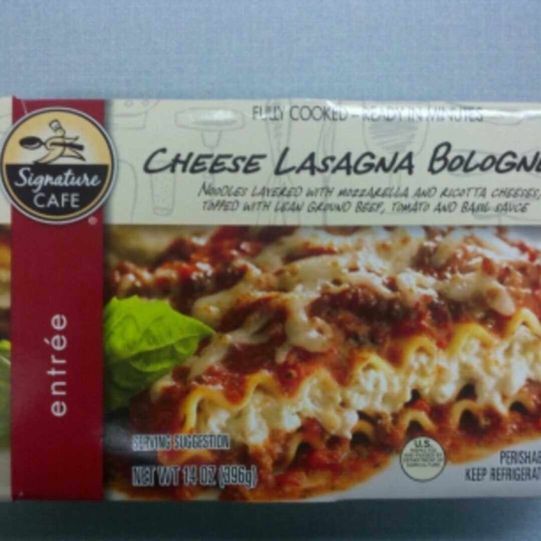 Signature Cafe Cheese Lasagna Bolognese