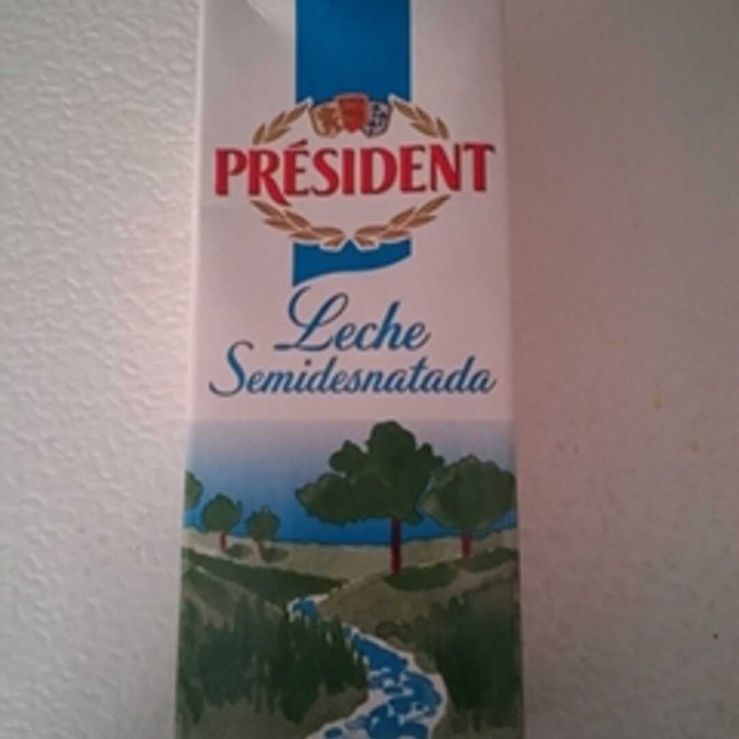 Président Leche Semidesnatada