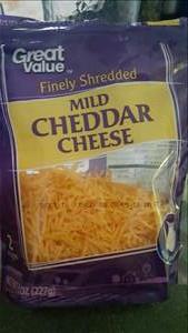 Great Value Shredded Mild Cheddar Cheese