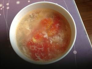 番茄汤（加水翻热）