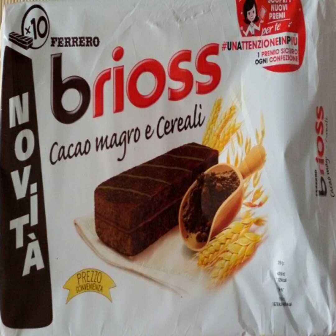Ferrero Brioss Cacao Magro e Cereali