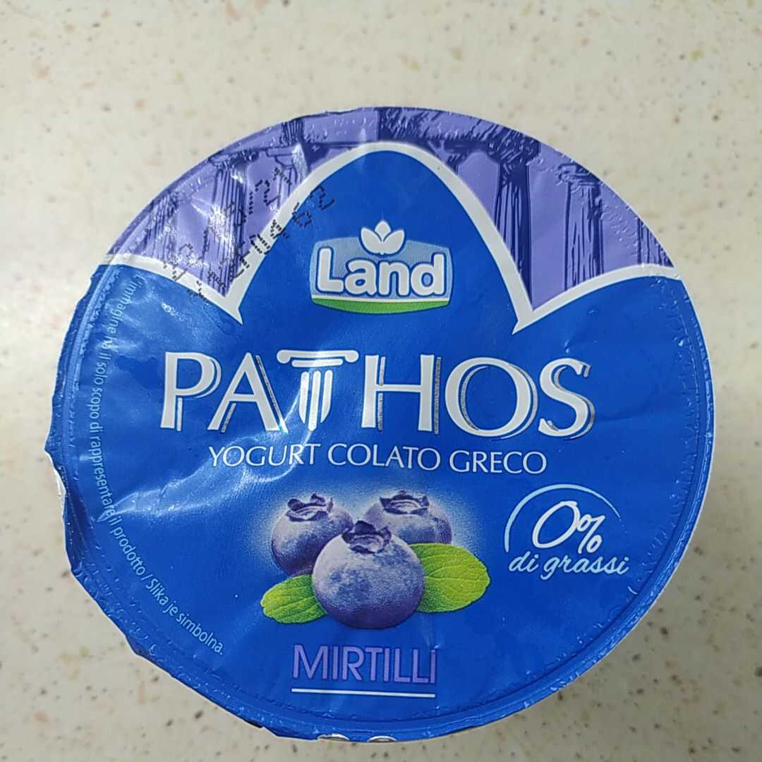 Land Pathos Yogurt Colato Greco Mirtilli