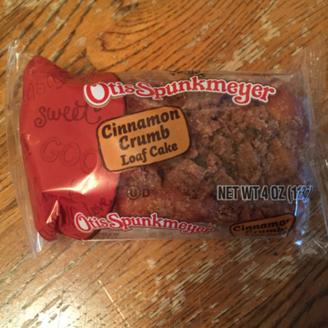 Otis Spunkmeyer Cinnamon Crumb Loaf Cake