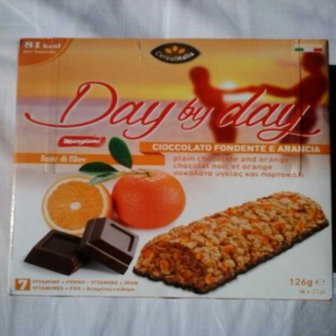 Cerealitalia Day By Day Barrette Cioccolato Fondente e Arancia