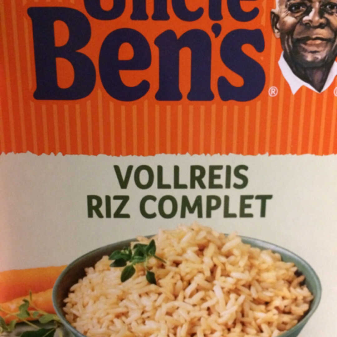 Uncle Ben's Vollreis Gekocht