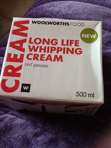 Woolworths Long Life Whipping Cream