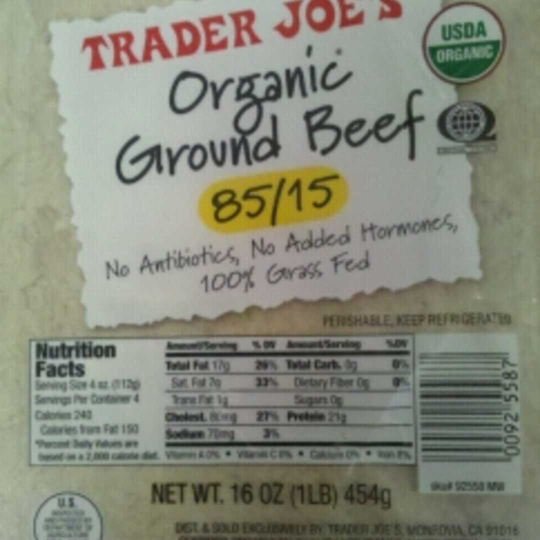 Trader Joe's Organic Ground Beef (85/15)