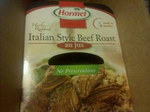 Hormel Italian Style Beef Roast Au Jus