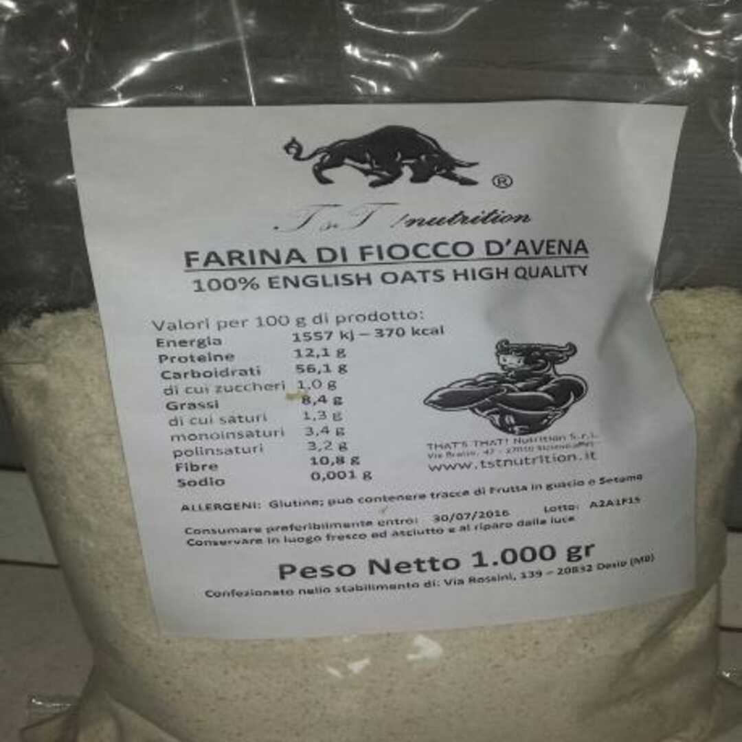 TST Nutrition Farina di Fiocco d'avena