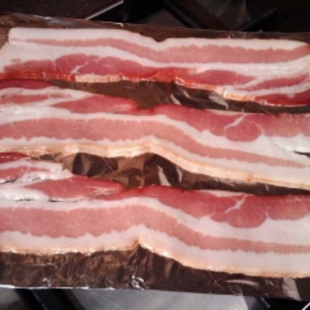 Bacon (Cured, Baked, Cooked)