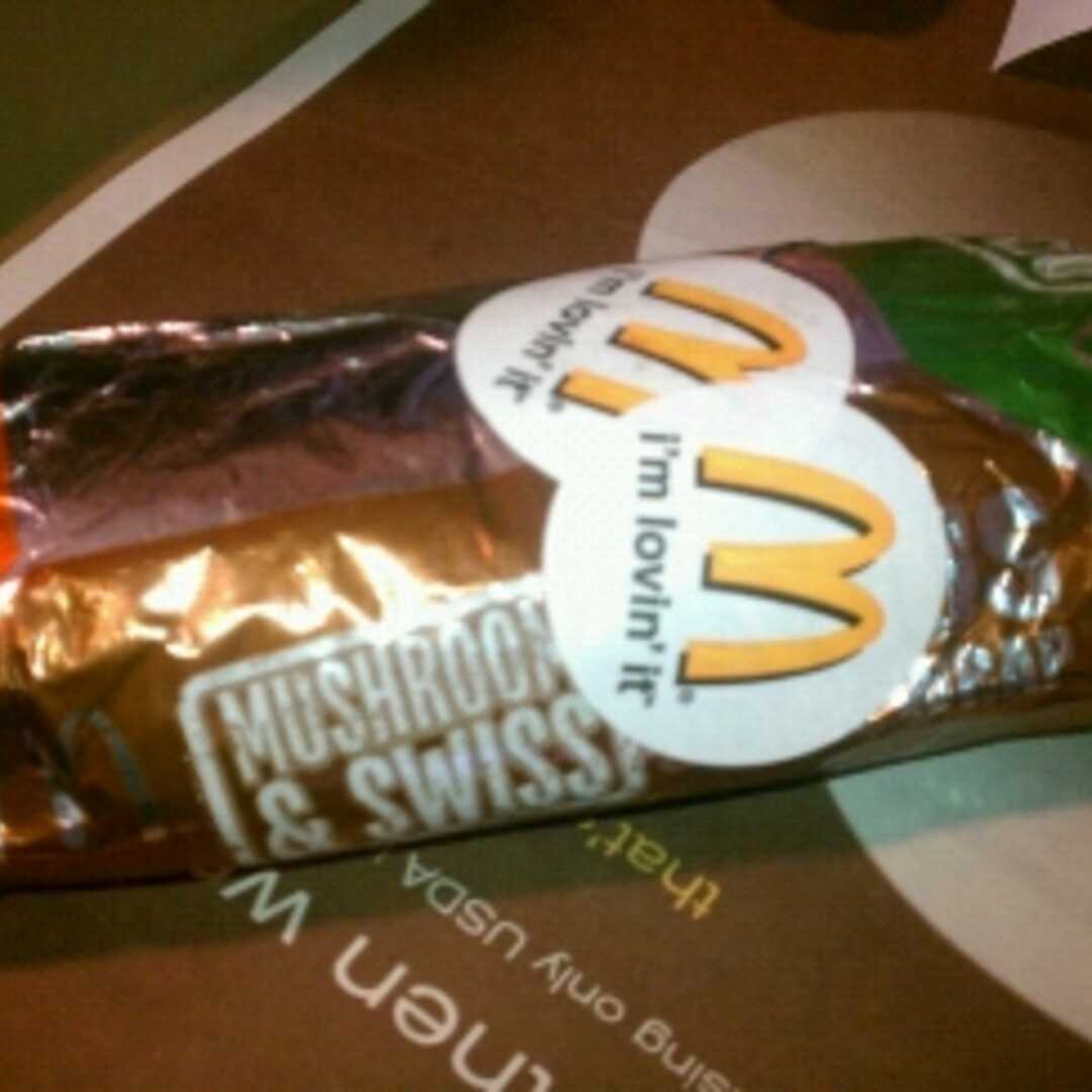 McDonald's Angus Mushroom & Swiss Snack Wrap