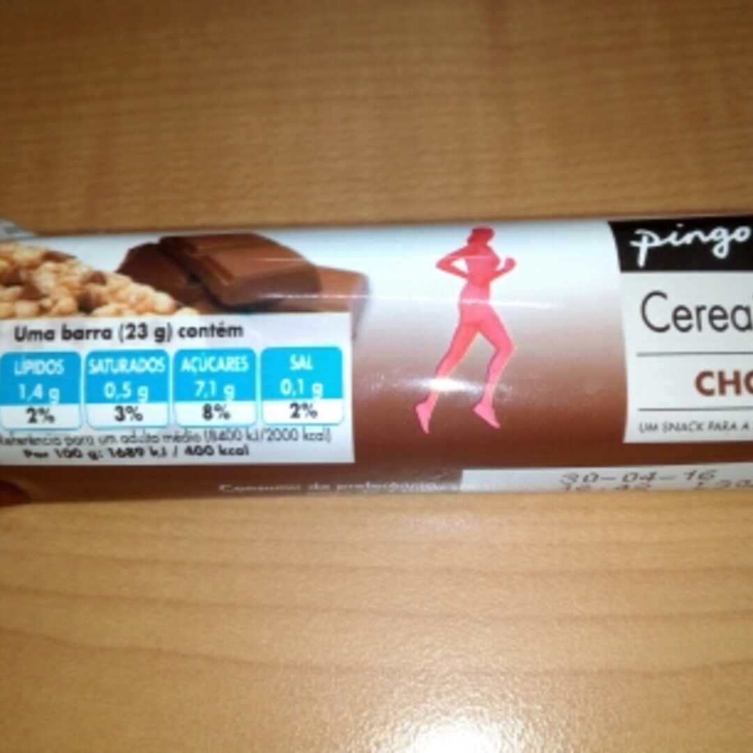 Pingo Doce Barra Cereais Linha Chocolate