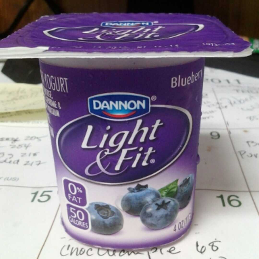Dannon Light & Fit Yogurt - Blueberry (4 oz)