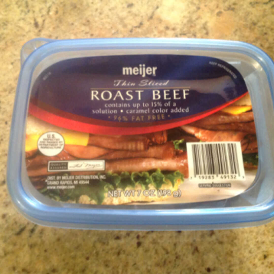 Meijer Thin Sliced Roast Beef