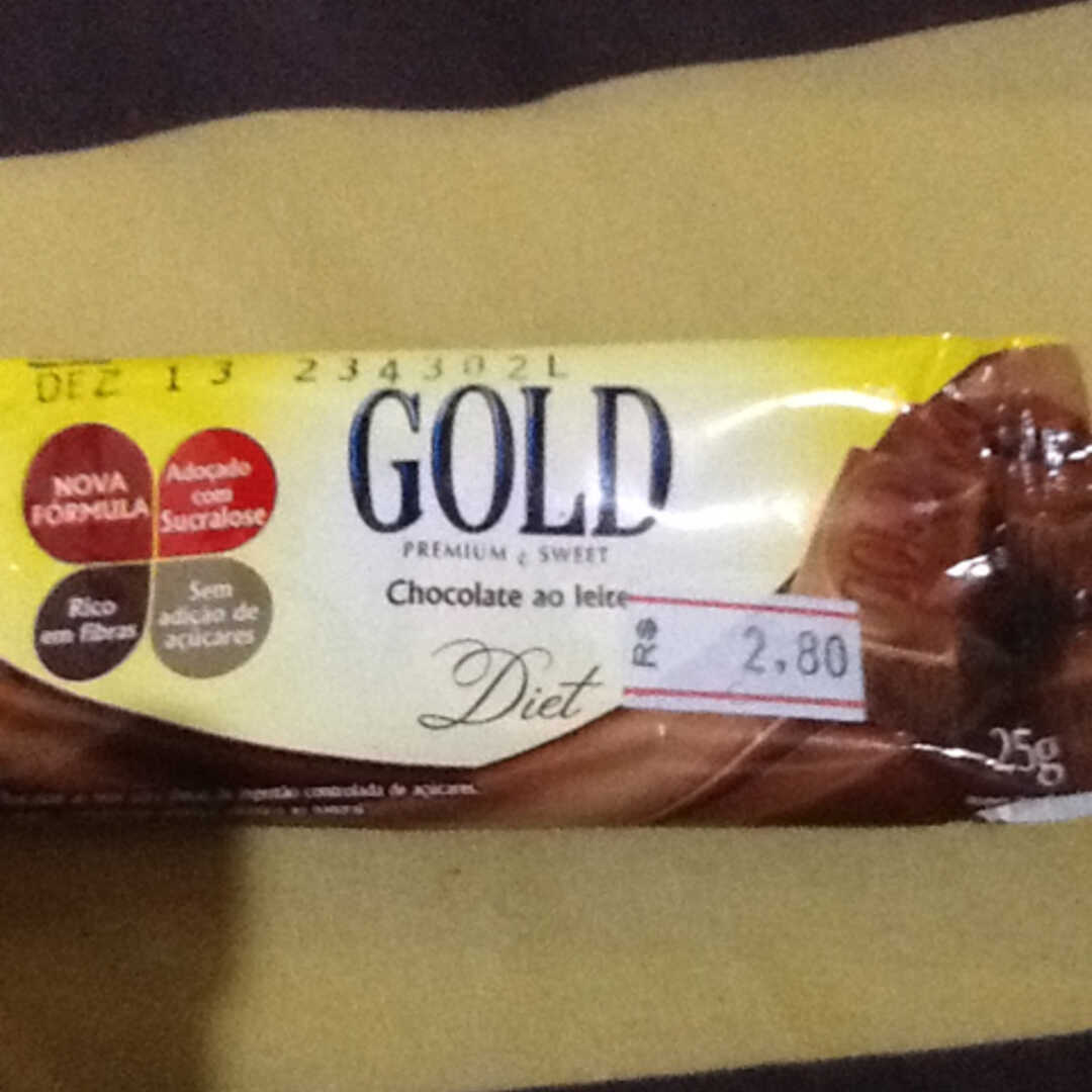 Gold Chocolate Ao Leite Diet