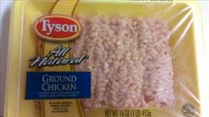Tyson Foods All Natural Ground Chicken