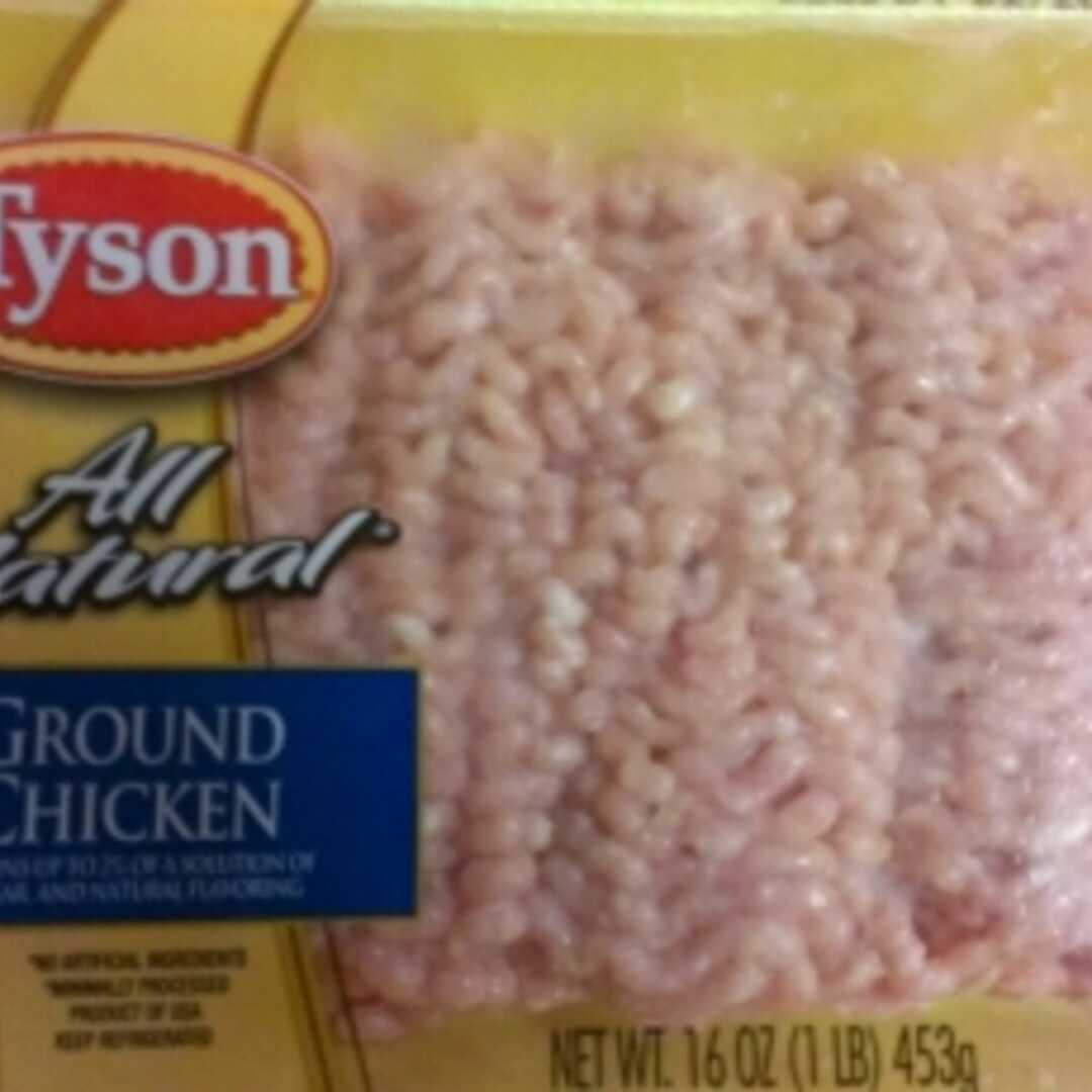 Tyson Foods All Natural Ground Chicken