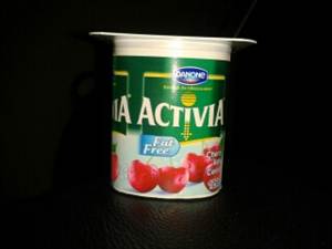 Activia Fat Free Cherry Yogurt