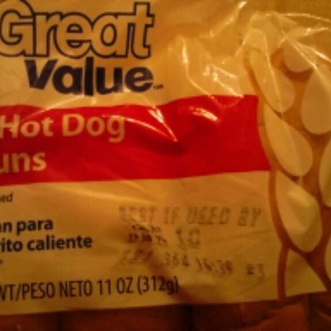Great Value Enriched Hot Dog Buns