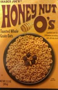 Trader Joe's Honey Nut O's Cereal