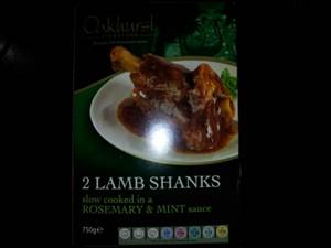 Aldi Lamb Shank in Rosemary & Mint Sauce