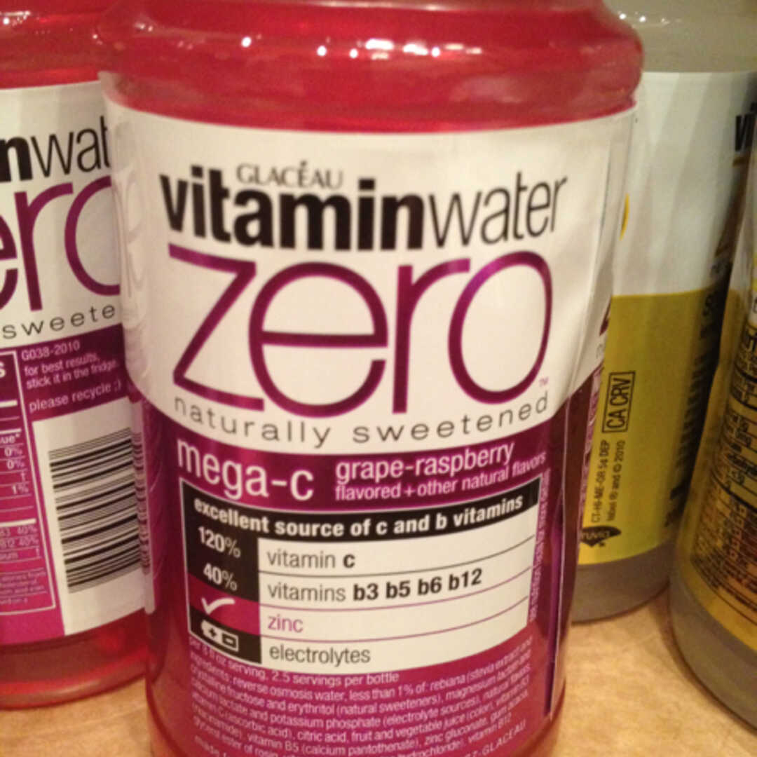 Glaceau Vitamin Water Zero Mega-C Grape-Raspberry
