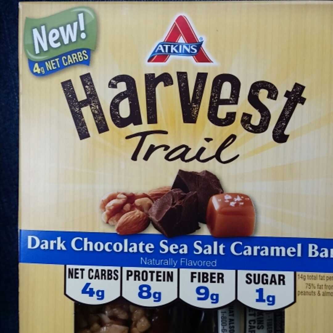 Atkins Harvest Trail Dark Chocolate Sea Salt Caramel Bar