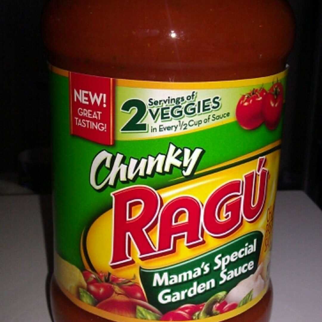 Ragu Chunky Gardenstyle Mama's Special Garden Sauce