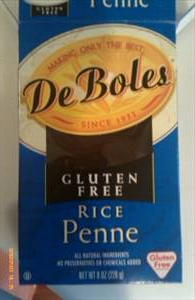 DeBoles Rice Penne Style Pasta