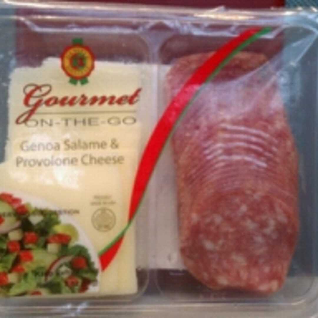 Danielle Gourmet On-The-Go Genoa Salame & Provolone Cheese