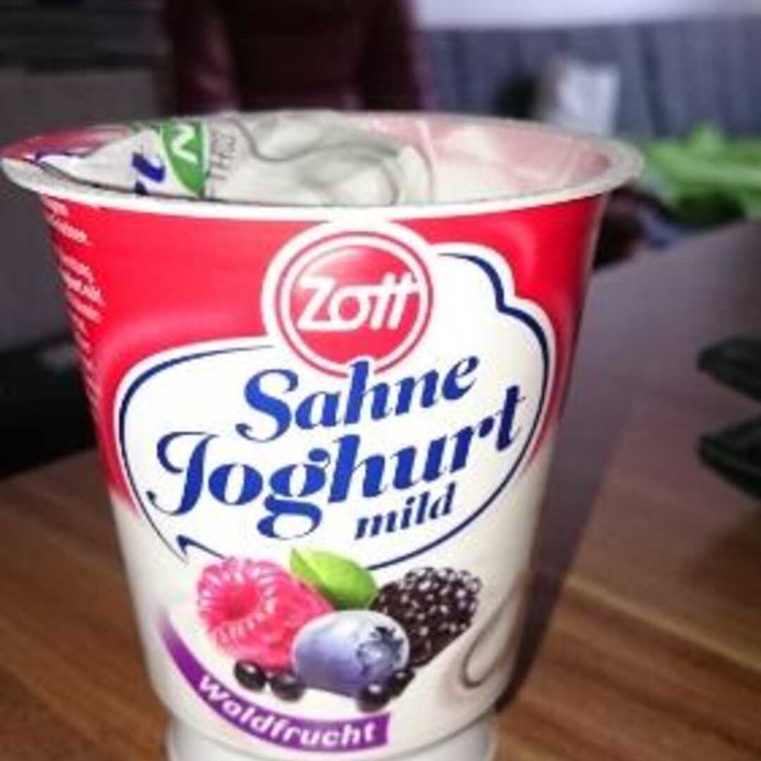Zott Sahne Joghurt Mild Waldfrucht