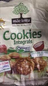 Mãe Terra Cookies Integrais Castanha do Pará e Cacau