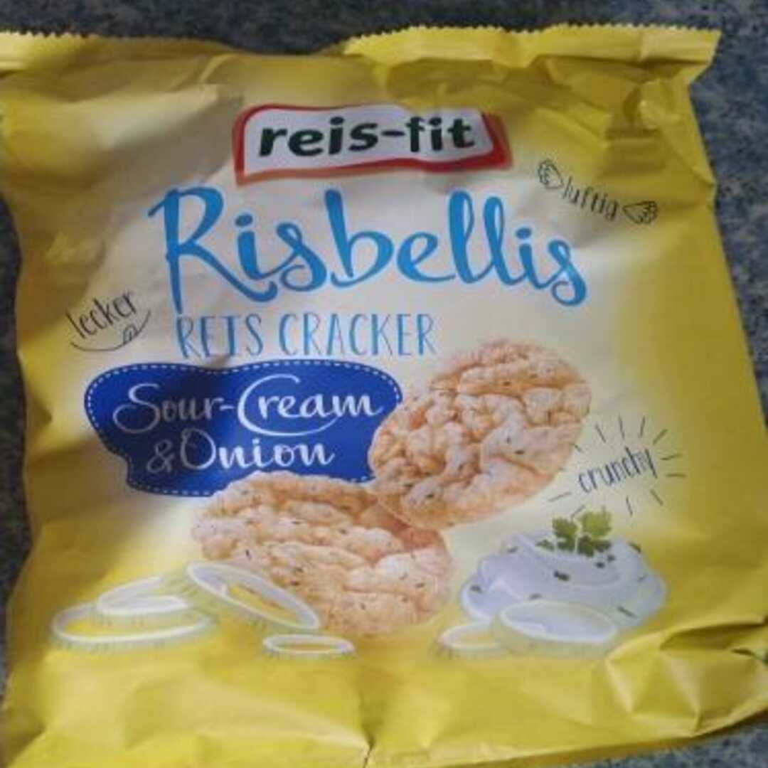 Kalorien in Reis-fit Risbellis Sour-Cream & Onion und Nährwertangaben