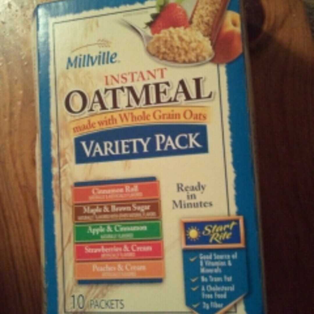 Millville Instant Oatmeal - Strawberries & Cream