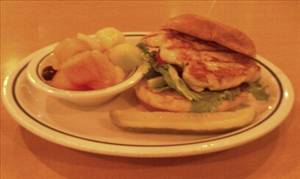 IHOP Simple & Fit Simply Chicken Sandwich with Fresh Fruit