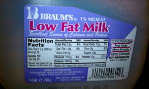 Braum's 1% Milk