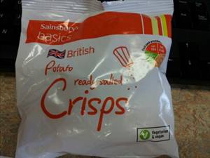 Sainsbury's Basics Ready Salted Crisps