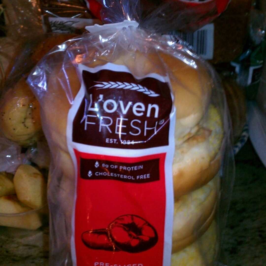L'oven Fresh Plain Bagels (99g)