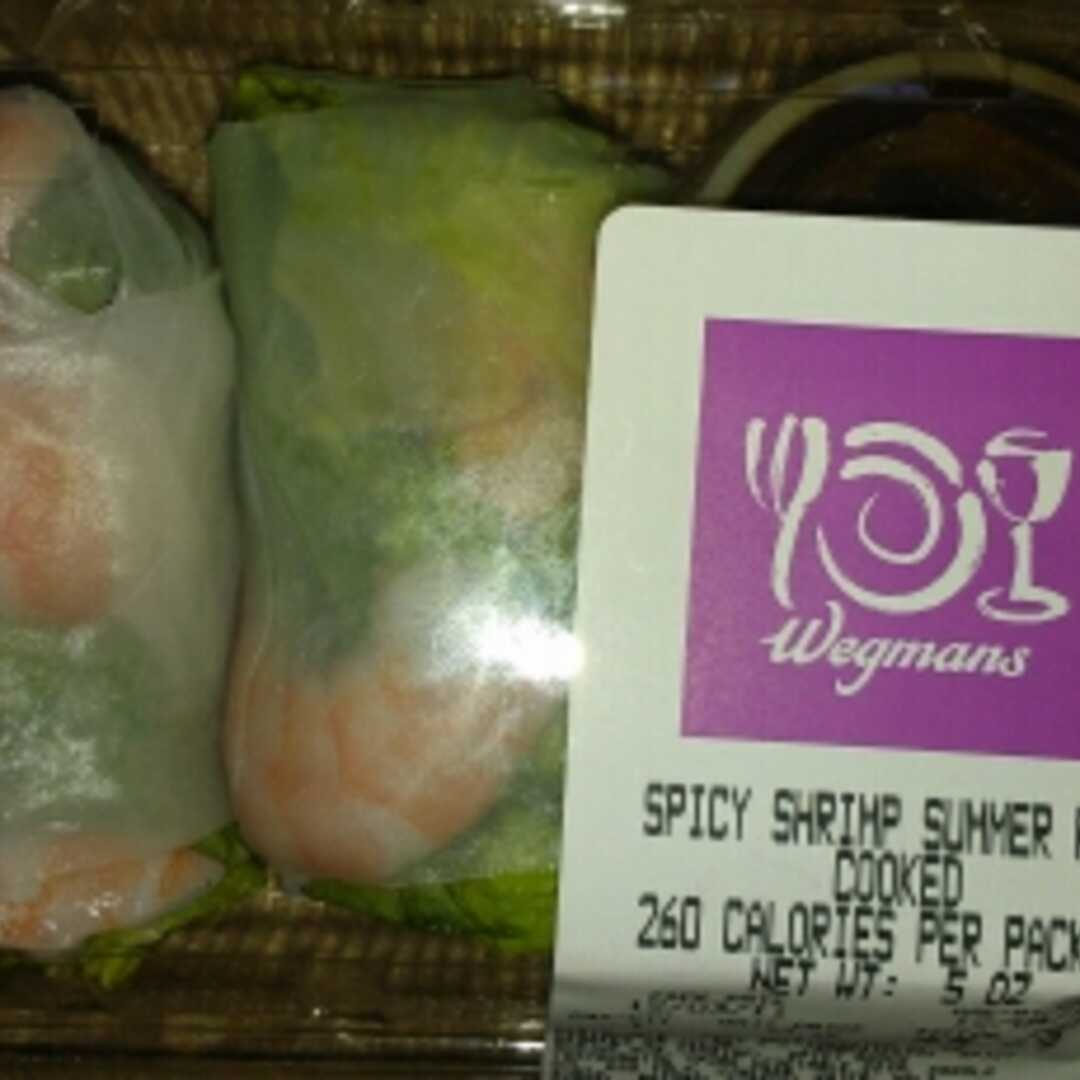Wegmans Spicy Shrimp Summer Rolls