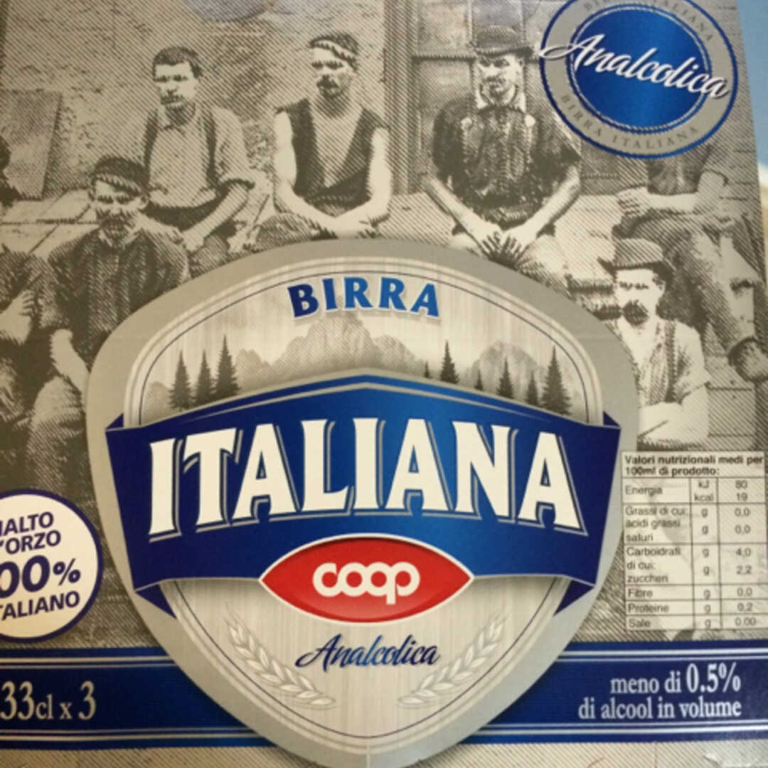 Coop Birra Italiana Analcolica