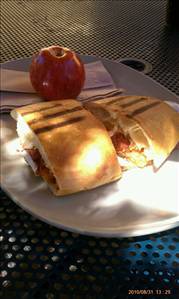 Panera Bread Tomato & Mozzarella Sandwich on Ciabatta Bread
