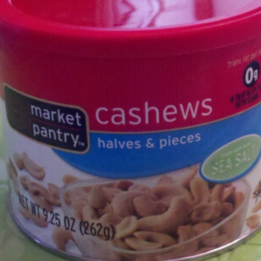 Market Pantry Cashew Halves & Pieces